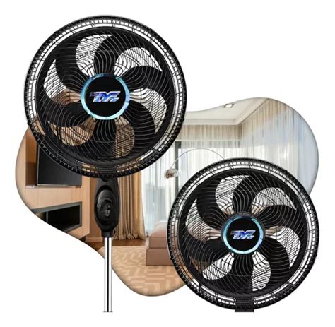 Ventilador De Coluna Ultra Silencioso Velocidades Watts