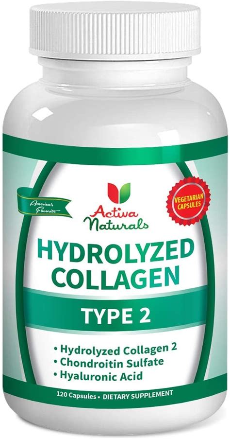 Amazon Activa Naturals Collagen Type Hydrolyzed Supplement With