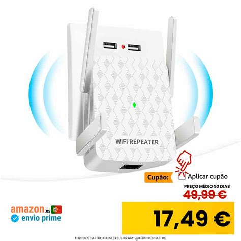 Repetidor Wifi Amplificador De Sinal Wifi De Mbps Cobertura De