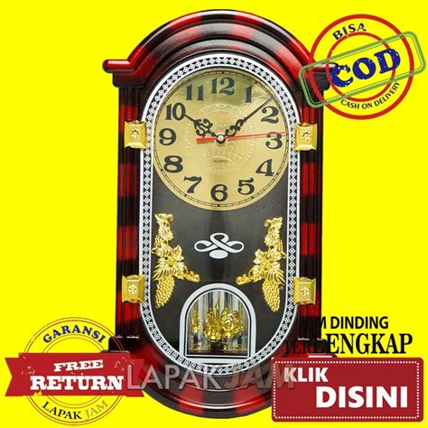 Jual Jam Dinding Nikko NK 139 Bell Melody Diameter 41 X 24 Cm Best