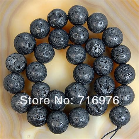 Оптовая продажа, 4-14 мм, натуральные черные фотобусины, круглые бусины ...