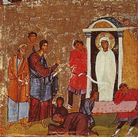 The raising of Lazarus: a description of the icon | PEMPTOUSIA