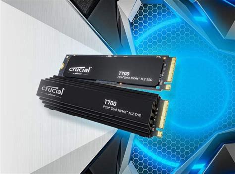 Crucial T700 SSD 1TB, M.2 2280 / M-Key / PCIe 5.0 x4 (CT1000T700SSD3 ...