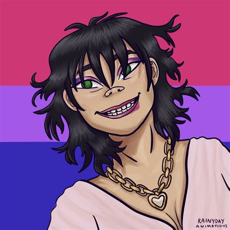 Noodle Bi Pride Pfp By Rainydayanimations On Deviantart