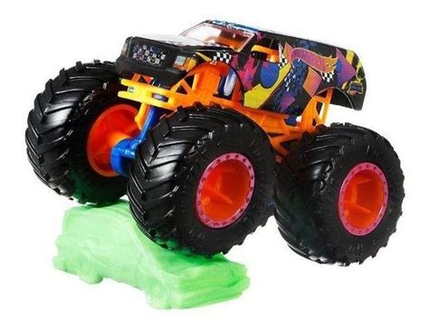 Hot Wheels Monsters Trucks Carrinhos Sortidos 1 64 Fyj44 Mattel Carrinho De Brinquedo