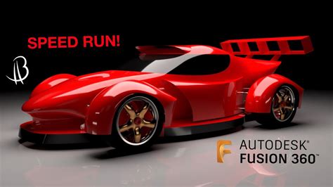 Car Design Speedrun Using Autodesk Fusion Youtube