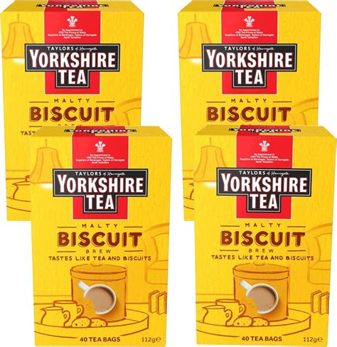 Yorkshire Tea Biscuit Brew Flavoured Tea Bags Review | Tea Hee Shop UK