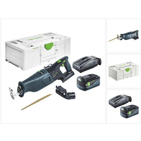 Festool RSC 18 EB Basic Scie Sabre Sans Fil 18 V Brushless 1x