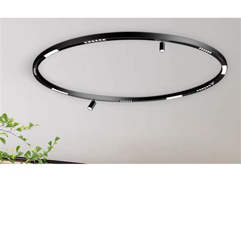 Minimalism DIY Hanging Modern DC48V Magnetic Ring Circle LED Pendant