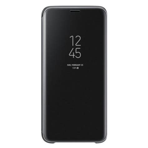 Samsung EF-ZG960 Clear View Standing Cover Negra para Samsung Galaxy S9 ...