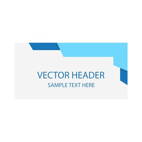 header template illustration 38006492 Vector Art at Vecteezy