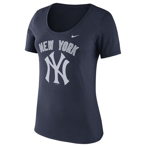 Nike New York Yankees Womens Navy Core T Shirt