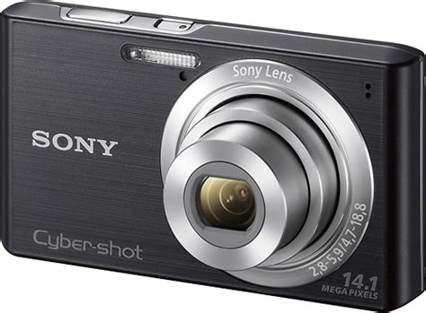 Best Buy Sony Cyber Shot DSC W610 14 1 Megapixel Digital Camera Black