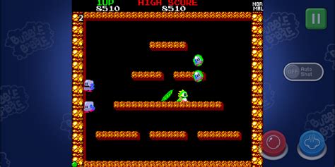 Screenshot Of Bubble Bobble Android 1986 Mobygames