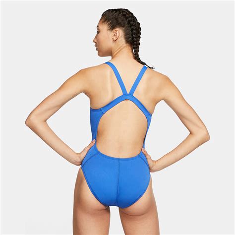 Nike Fastback One Piece Women S Swimwear Blue Nessa