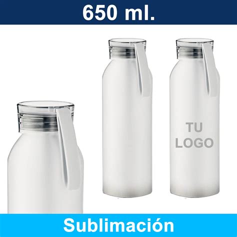 Botella Sublimable Aluminio M Sub Tara Publicidad