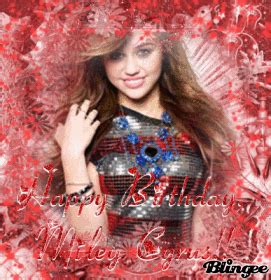 Happy Birthday, Miley Cyrus!! Animated Pictures for Sharing #118829704 ...