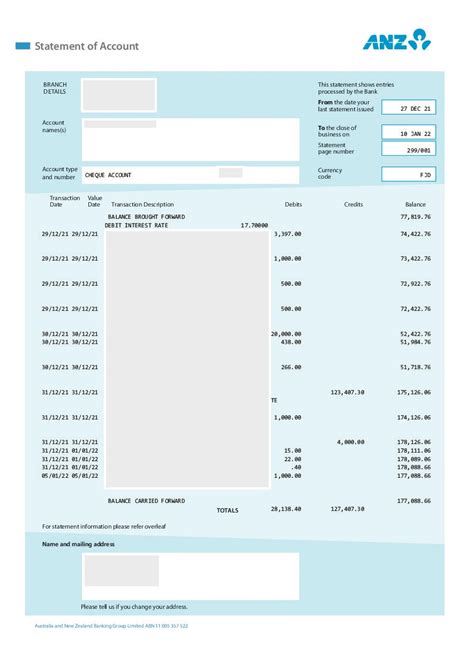 Convert ANZ Statements To Excel