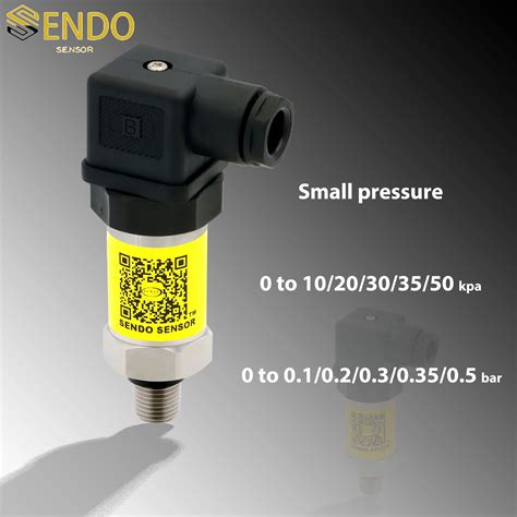 Transmisor Sensor De Presi N 0 1 Bar 0 35bar 200 Mbar 1 5 Psi 30kpa