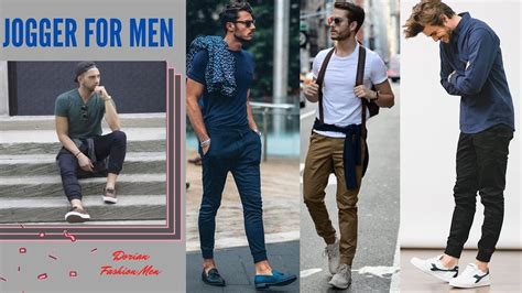 Jogger Para Hombres Con Estilo Youtube