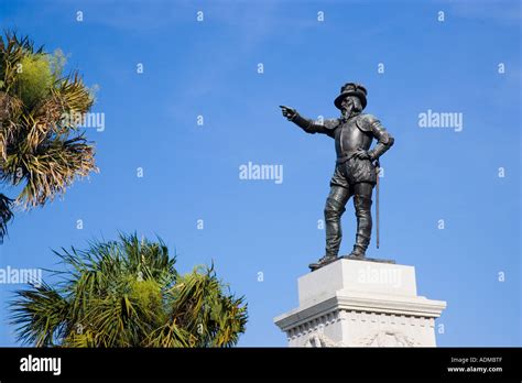 Ponce De Leon Statue Stock Photos & Ponce De Leon Statue Stock Images ...