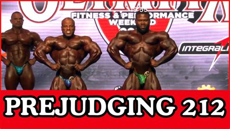 MR OLYMPIA 2023 PREJUDGING 212 KEONE PEARSON Vs SHAUN CLARIDA FIRST