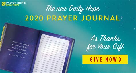 Daily Hope With Rick Warren Devotional Pastor Rick S Daily Hope