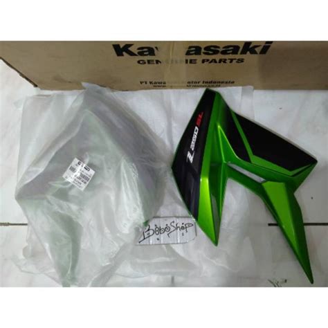 Jual Shroud Fering Fairing Sayap Tangki Z Sl Z Sl Hijau List Hitam