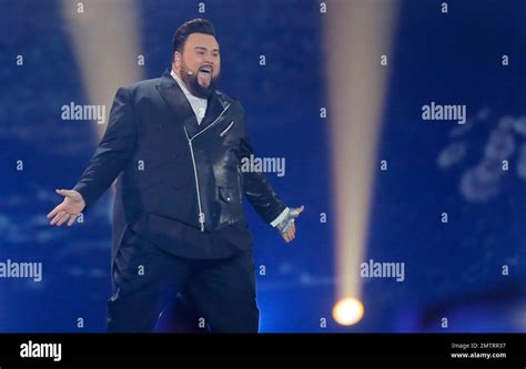 Jacques Houdek From Croatia Performs The Song My Friend During The