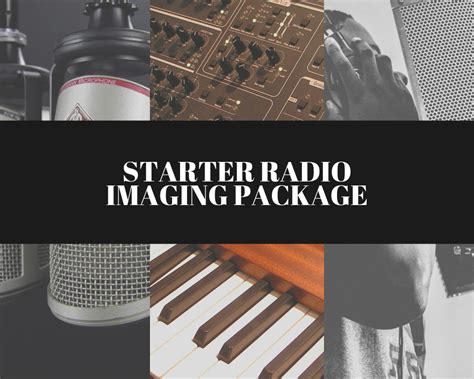 Starter Radio Imaging Package For 2500