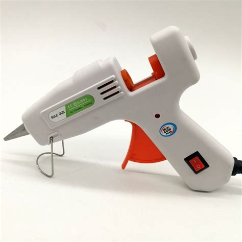 40W EU Plug Hot Melt Glue Gun With 2 Pcs Glue Stick Heat Temperature