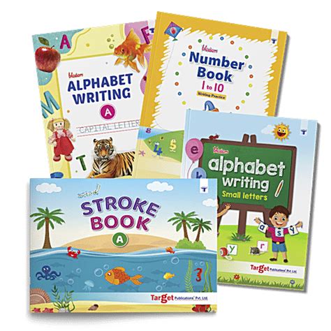 Buy Target Publications Nursery Writing Books - For Kids, English, 2 To ...