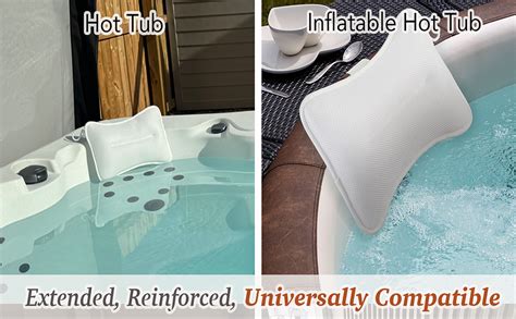 Hugaboom Large Pillow For Hot Tub Spa And Chaise Lounge