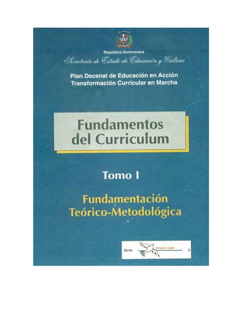 Educaci N Sexual I Ndi Ce Fundamentos Del Curri Culo I N Di Ce De