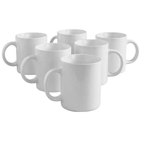 MUGS BLANCO PERSONALIZADO DE 11oz POR 6 POCILLOS ARS VICTORY