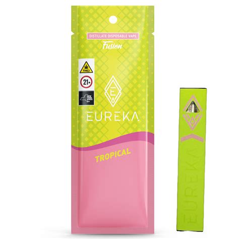 Eureka Tropical Disposable Vape Hybrid {0 5g} Flynnstoned Cannabis