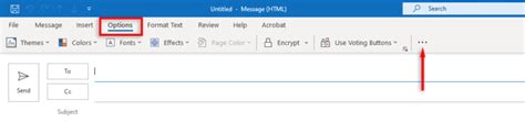 How To Add And Use Blind Carbon Copy Bcc In Outlook Messages