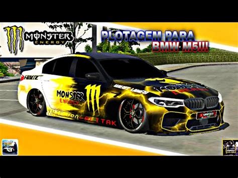 Plotagem Para Bmw M Da Monster Energy Car Parking Multiplayer Youtube