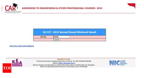 Kcet 2023 Round 2 Seat Allotment Results Announced Fill Choices By