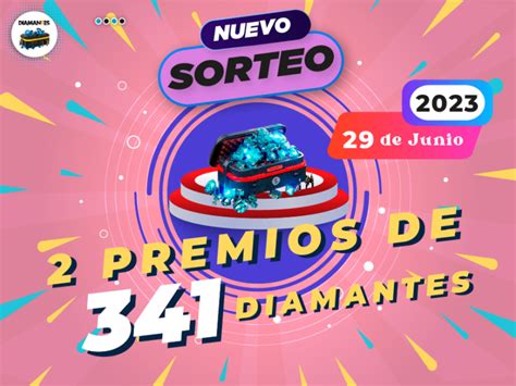 SORTEO FREE FIRE Sorteo Con 2 Premios De 341 Diamantes Free Fire