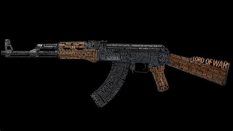 Ak 47 Black Background Free Images And Videos For Your Projects