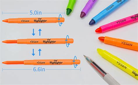 Yisan Bible Highlighters And Pens No Bleed Bible Study Supplies Gel