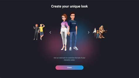 Créez votre propre avatar et explorez déjà gratuitement le metaverse de