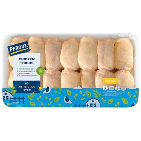 PERDUE Fresh Chicken Thighs Value Pack 647 PERDUE