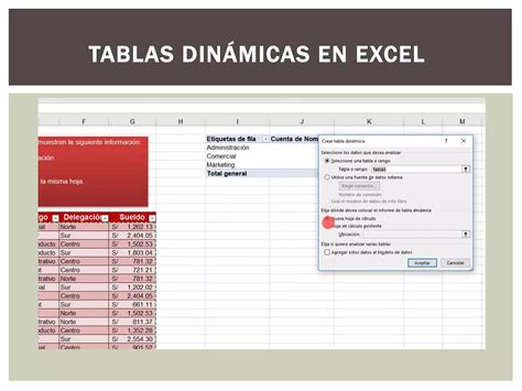 Tablas dinámicas en Excel pptx