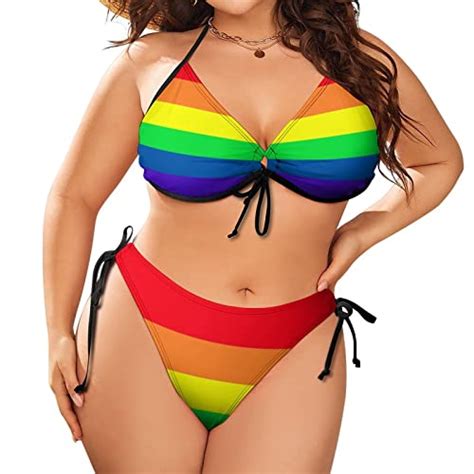 I Tested The Stunning Rainbow Bikini For Plus Size Women Here S Why It S A Must Have