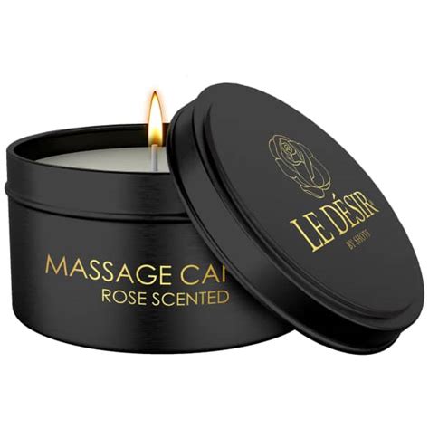 K B Le D Sir Massage Candle Rose Massagelys Mshop Dk