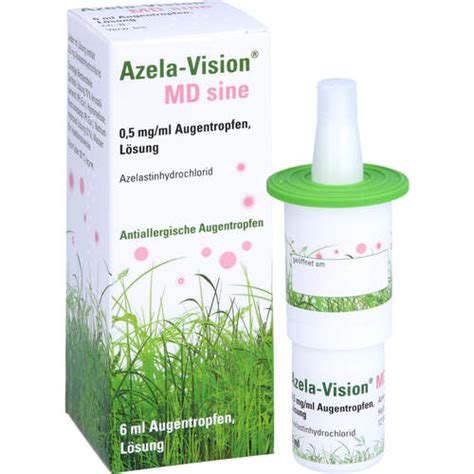 Azela Vision MD Sine 0 5mg Ml Augentropfen 6 Ml