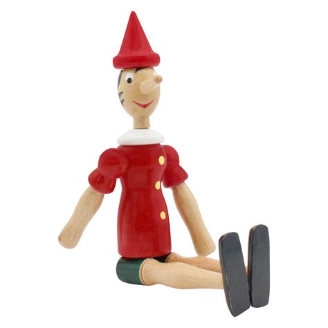 Pinocchio Gelenkfigur Aus Holz L Nge Cm Made In Italy