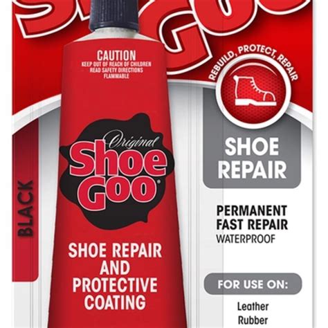 Shoe Goo 105.6g Black Shoe Repair Adhesive